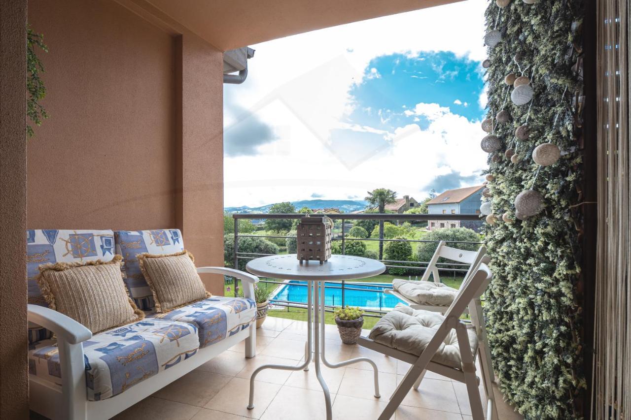 Apartmán Balcon Indiano Colombres Exteriér fotografie